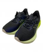asicsアシックス）の古着「ローカットスニーカー」｜ブラック×イエロー