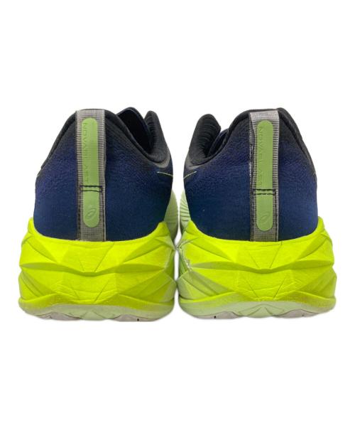 asics（アシックス）asics (アシックス) ローカットスニーカー ブラック×イエロー サイズ:26.0cmの古着・服飾アイテム