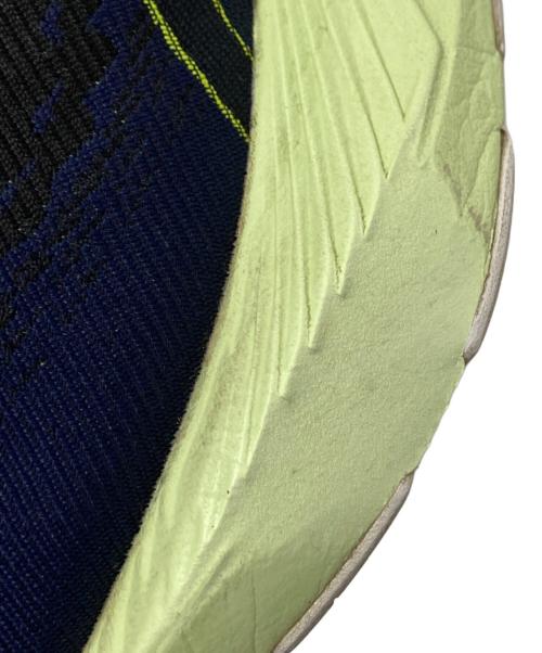 asics（アシックス）asics (アシックス) ローカットスニーカー ブラック×イエロー サイズ:26.0cmの古着・服飾アイテム