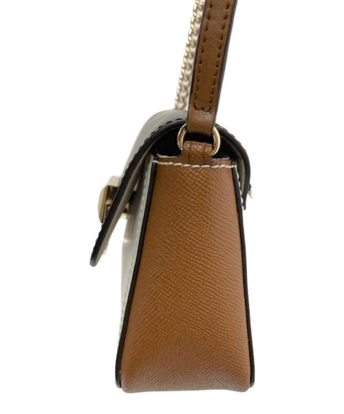 FURLA（フルラ）FURLA (フルラ) ショルダーバッグ ブラック×ホワイト サイズ:下記参照の古着・服飾アイテム