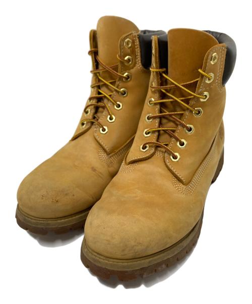 Timberland（ティンバーランド）Timberland (ティンバーランド) 6インチブーツ ベージュ サイズ:9Wの古着・服飾アイテム