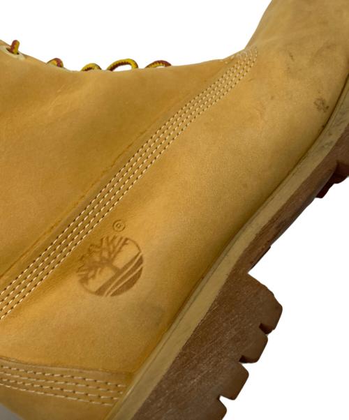 Timberland（ティンバーランド）Timberland (ティンバーランド) 6インチブーツ ベージュ サイズ:9Wの古着・服飾アイテム