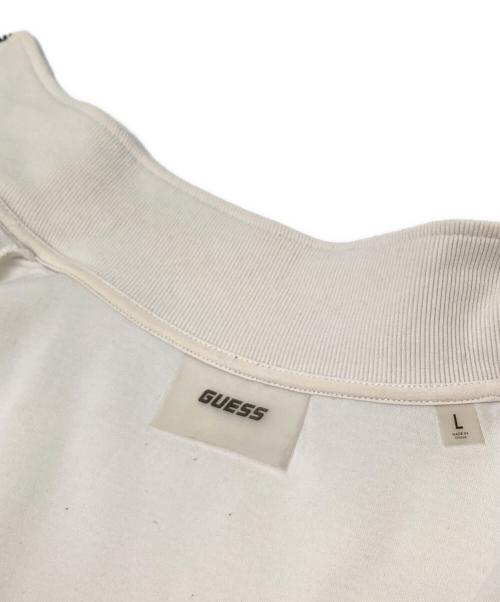 GUESS（ゲス）GUESS (ゲス) トラックジャケット ベージュ サイズ:US:Lの古着・服飾アイテム