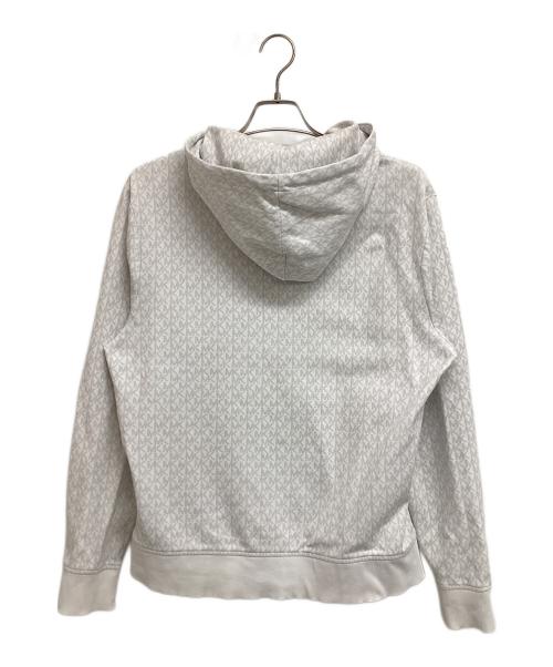 MICHAEL KORS（マイケル・コース）MICHAEL KORS (マイケル・コース) MKジップパーカー ホワイト サイズ:Lの古着・服飾アイテム