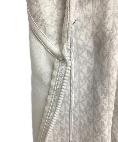 MICHAEL KORS（マイケル・コース）MICHAEL KORS (マイケル・コース) MKジップパーカー ホワイト サイズ:Lの古着・服飾アイテム