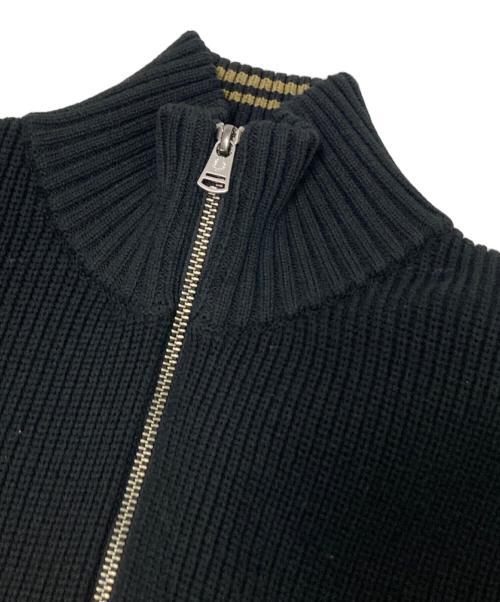 FRED PERRY（フレッドペリー）FRED PERRY (フレッドペリー) ドライバーズニット ブラック サイズ:Mの古着・服飾アイテム