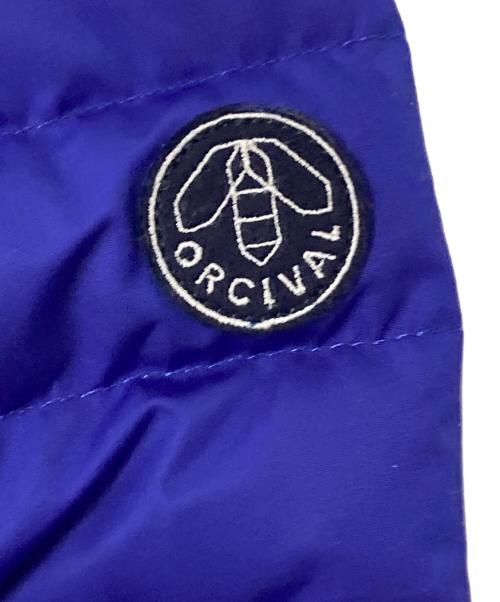 ORCIVAL（オーシバル）ORCIVAL (オーシバル) ノーカラーダウンジャケット パープル サイズ:3の古着・服飾アイテム