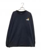 THE NORTH FACEザ ノース フェイス）の古着「ロングスリーブカットソー」｜ブラック