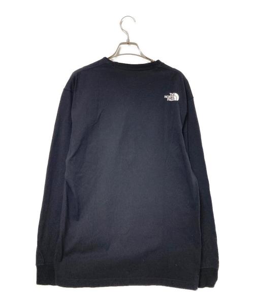 THE NORTH FACE（ザ ノース フェイス）THE NORTH FACE (ザ ノース フェイス) ロングスリーブカットソー ブラック サイズ:Mの古着・服飾アイテム