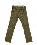 AVIREXアヴィレックス）の古着「ギミックカーゴパンツ」｜グリーン