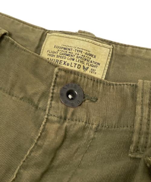 AVIREX（アヴィレックス）AVIREX (アヴィレックス) ギミックカーゴパンツ グリーン サイズ:Lの古着・服飾アイテム