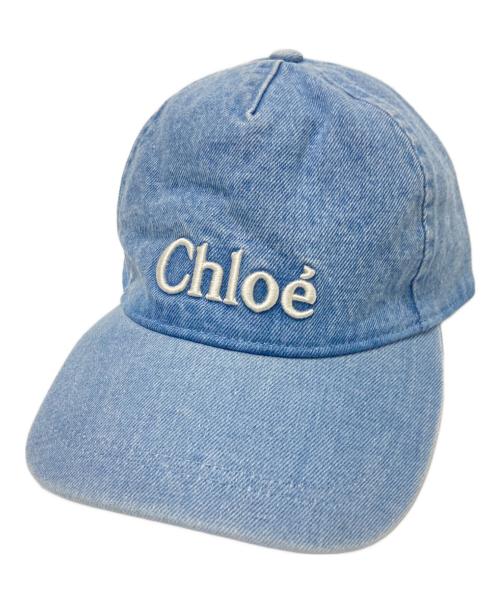 Chloe（クロエ）Chloe (クロエ) ベースボールキャップ インディゴ サイズ:58の古着・服飾アイテム