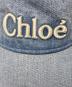 中古・古着 Chloe (クロエ) ベースボールキャップ インディゴ サイズ:58：4000円