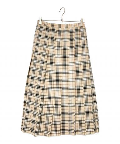 中古・古着通販】BURBERRY (バーバリー) ノヴァチェックプリーツ