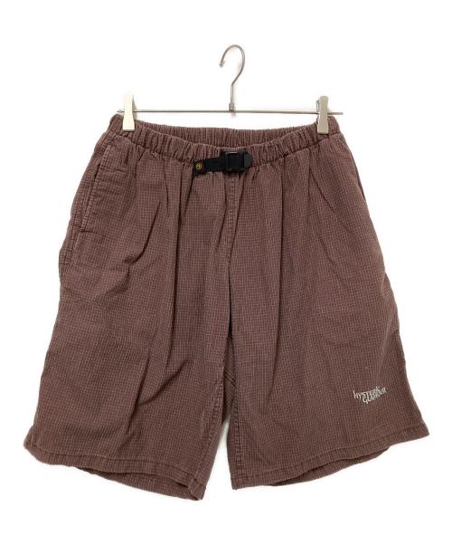 Hysteric Glamour（ヒステリックグラマー）Hysteric Glamour (ヒステリックグラマー) ハーフパンツ ブラウン サイズ:FREEの古着・服飾アイテム