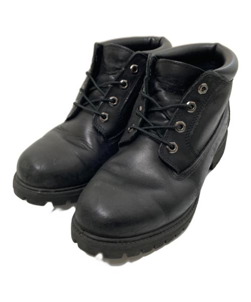 Timberland（ティンバーランド）Timberland (ティンバーランド) チャッカブーツ ブラック サイズ:25.5cmの古着・服飾アイテム