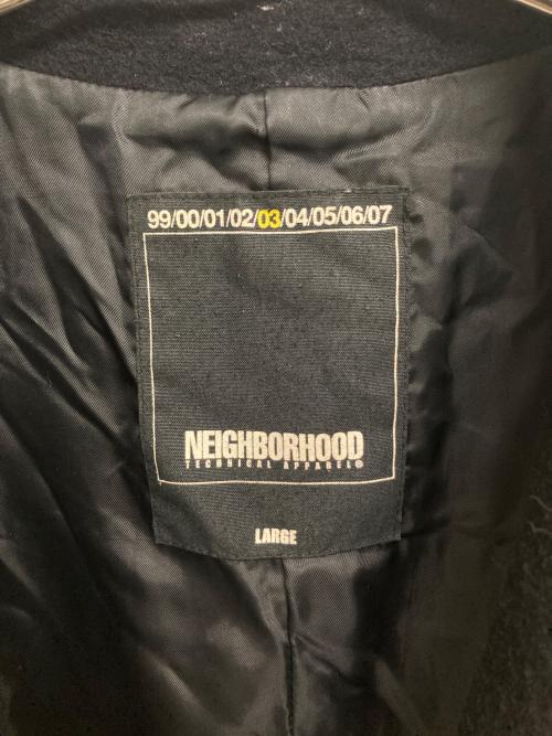 NEIGHBORHOOD（ネイバーフッド）NEIGHBORHOOD (ネイバーフッド) ウールジャケット ブラック サイズ:Lの古着・服飾アイテム