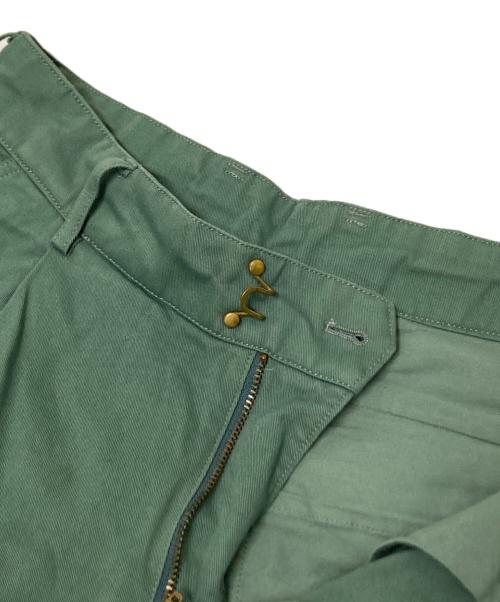 KOLOR（カラー）KOLOR (カラー) コットンタックパンツ グリーン サイズ:1の古着・服飾アイテム