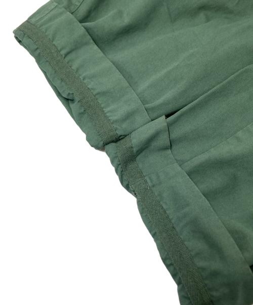 KOLOR（カラー）KOLOR (カラー) コットンタックパンツ グリーン サイズ:1の古着・服飾アイテム