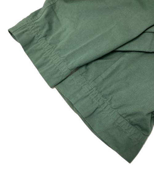KOLOR（カラー）KOLOR (カラー) コットンタックパンツ グリーン サイズ:1の古着・服飾アイテム
