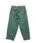 KOLOR (カラー) コットンタックパンツ グリーン サイズ:1：6000円