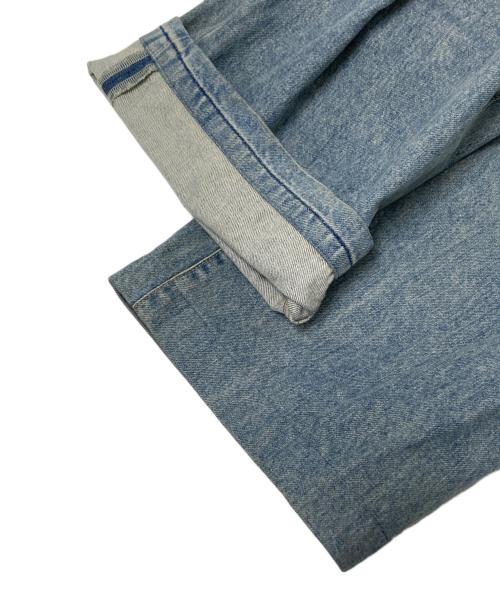 NEON SIGN（ネオンサイン）NEON SIGN (ネオンサイン) Wide denim slacks インディゴ サイズ:44の古着・服飾アイテム