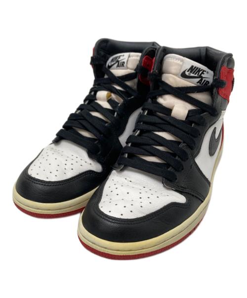 NIKE（ナイキ）NIKE (ナイキ) ハイカットスニーカー レッド×ホワイト サイズ:24.0㎝の古着・服飾アイテム