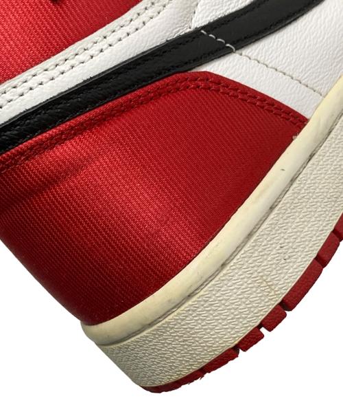 NIKE（ナイキ）NIKE (ナイキ) ハイカットスニーカー レッド×ホワイト サイズ:24.0㎝の古着・服飾アイテム