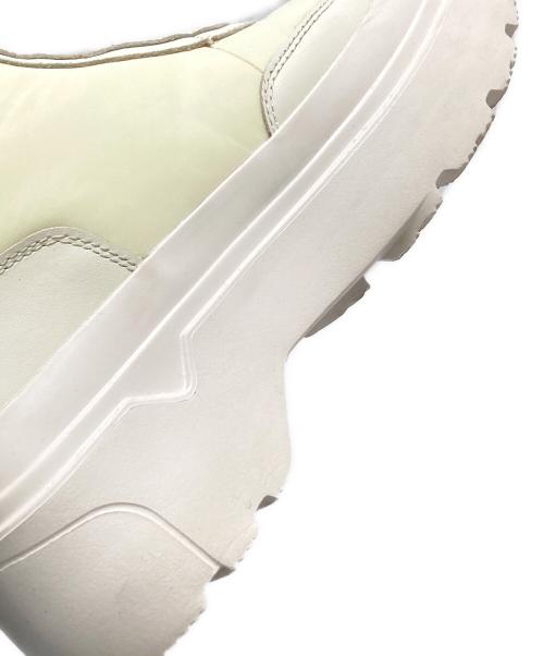 HUNTER（ハンター）HUNTER (ハンター) エクスプローラー アンクル ジップ フラットフォームブーツ アイボリー サイズ:US:6の古着・服飾アイテム