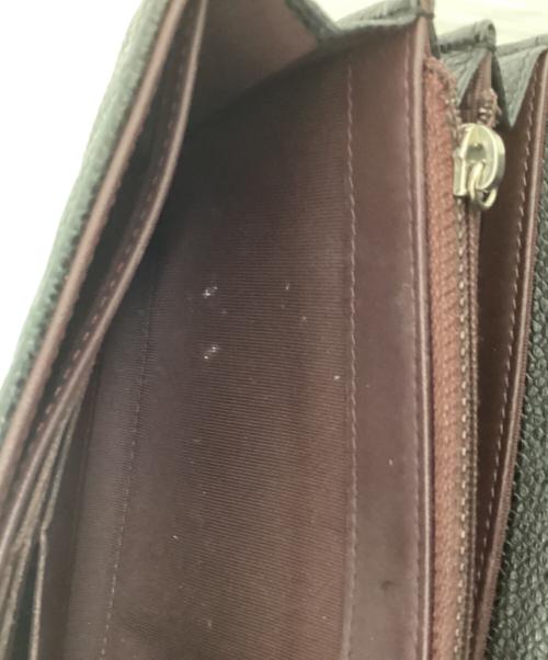 CHANEL（シャネル）CHANEL (シャネル) マトラッセクラシックロングフラップウォレット ブラックの古着・服飾アイテム