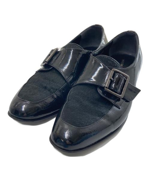 卑弥呼（ヒミコ）卑弥呼 (ヒミコ) モンクストラップシューズ ブラック サイズ:24.5cmの古着・服飾アイテム