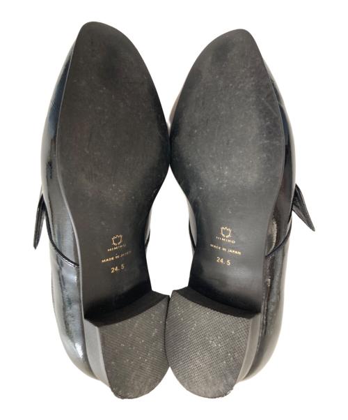 卑弥呼（ヒミコ）卑弥呼 (ヒミコ) モンクストラップシューズ ブラック サイズ:24.5cmの古着・服飾アイテム