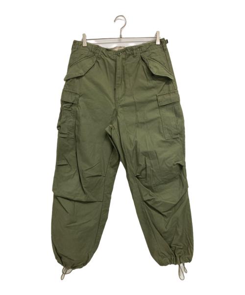 US ARMY（ユーエスアーミー）US ARMY (ユーエスアーミー) カーゴパンツ グリーン サイズ:M-REGULARの古着・服飾アイテム