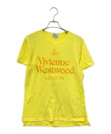 Vivienne Westwood（ヴィヴィアンウエストウッド）の古着「プリントTシャツ」｜イエロー