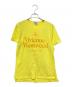 Vivienne Westwood（ヴィヴィアンウエストウッド）の古着「プリントTシャツ」｜イエロー