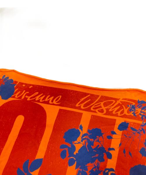 Vivienne Westwood（ヴィヴィアンウエストウッド）Vivienne Westwood (ヴィヴィアンウエストウッド) ノースリーブカットソー オレンジ サイズ:2の古着・服飾アイテム