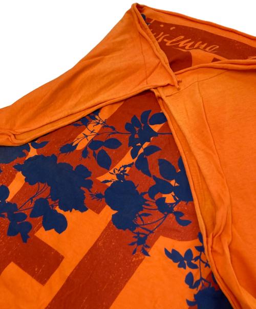 Vivienne Westwood（ヴィヴィアンウエストウッド）Vivienne Westwood (ヴィヴィアンウエストウッド) ノースリーブカットソー オレンジ サイズ:2の古着・服飾アイテム