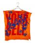 Vivienne Westwood（ヴィヴィアンウエストウッド）の古着「ノースリーブカットソー」｜オレンジ