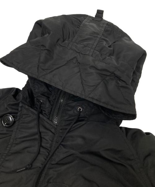BEAMS PLUS（ビームスプラス）BEAMS PLUS (ビームスプラス) ダウン N-3B ブラック サイズ:Lの古着・服飾アイテム