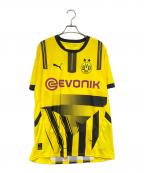 PUMAプーマ）の古着「ゲームシャツ」｜イエロー