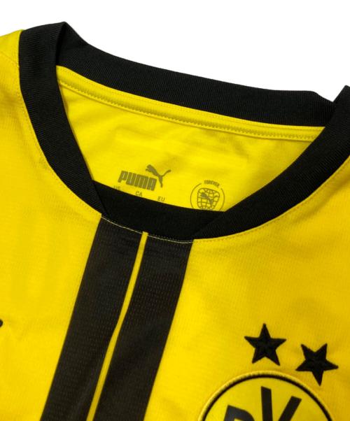 PUMA（プーマ）PUMA (プーマ) ゲームシャツ イエロー サイズ:US: Lの古着・服飾アイテム