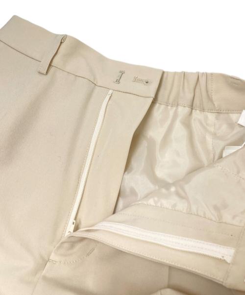 Ameri（アメリ）Ameri (アメリ) イージーパンツ ベージュ サイズ:Mの古着・服飾アイテム