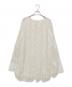 Ameri（アメリ）の古着「FULL FRINGE OVER TOP」｜アイボリー
