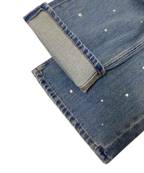 Ameri（アメリ）Ameri (アメリ) UND BIJOU STRAIGHT DENIM PANT インディゴ サイズ:26の古着・服飾アイテム