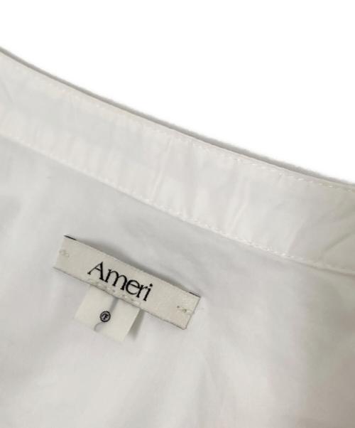 Ameri（アメリ）Ameri (アメリ) PETAL SLEEVE COMPACT BLOUSE ホワイト サイズ:Fの古着・服飾アイテム