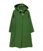 RAY BEAMSレイ ビームス）の古着「フーデッドステンカラーコート」｜グリーン