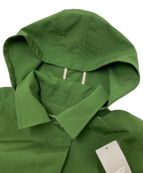 RAY BEAMS（レイ ビームス）RAY BEAMS (レイ ビームス) フーデッドステンカラーコート グリーン 未使用品の古着・服飾アイテム