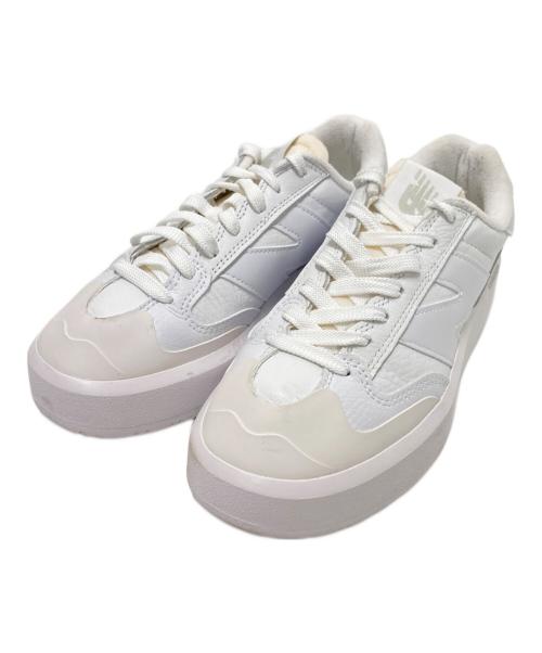 NEW BALANCE（ニューバランス）NEW BALANCE (ニューバランス) ローカットスニーカー ホワイト サイズ:24.0㎝の古着・服飾アイテム