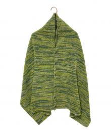 Engineered Garments（エンジニアドガーメンツ）の古着「ボタン付ショール」｜グリーン