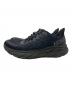 HOKA (ホカ) ローカットスニーカー ブラック サイズ:27.0cm：4000円
